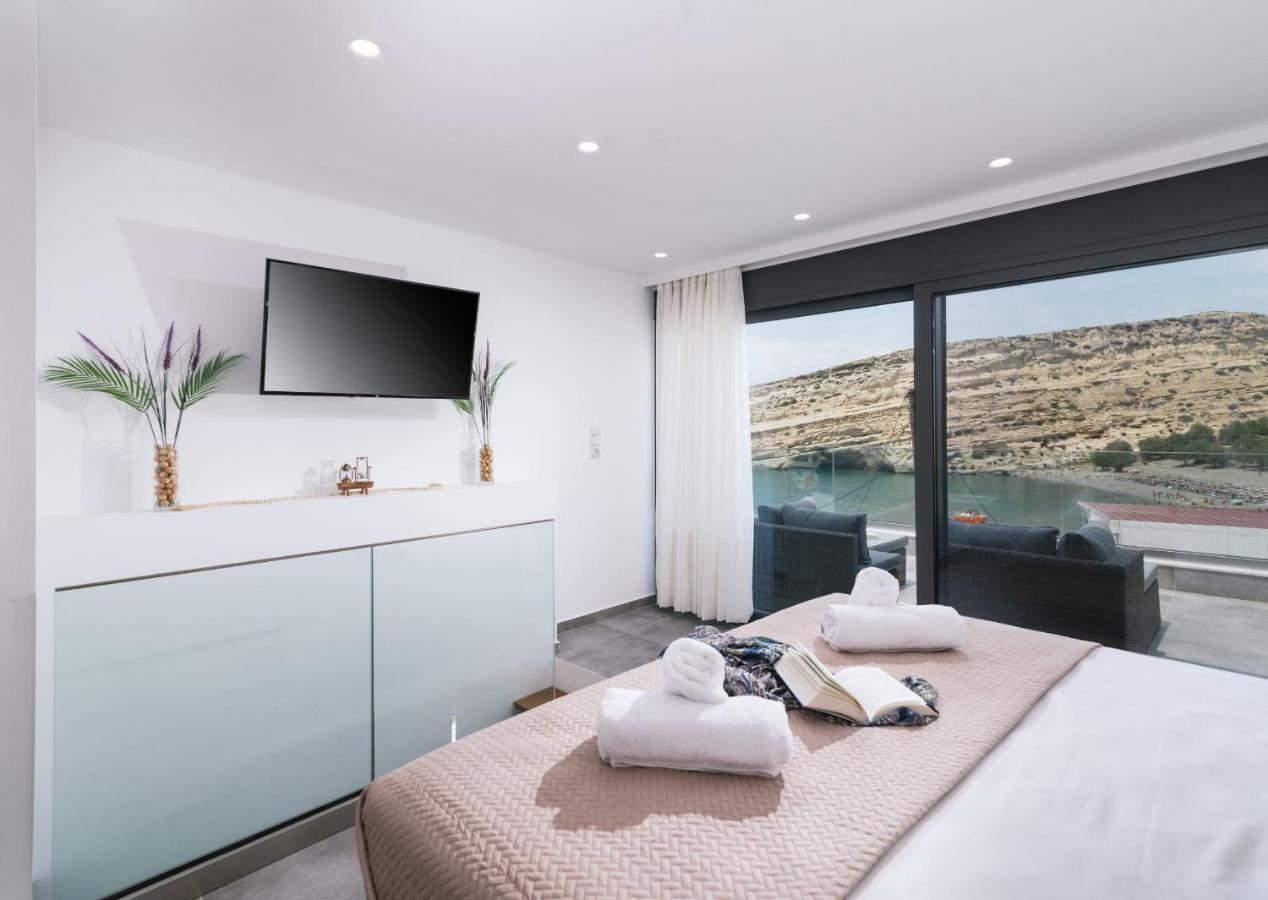 Aphrodite Luxury Accommodation Matala Buitenkant foto